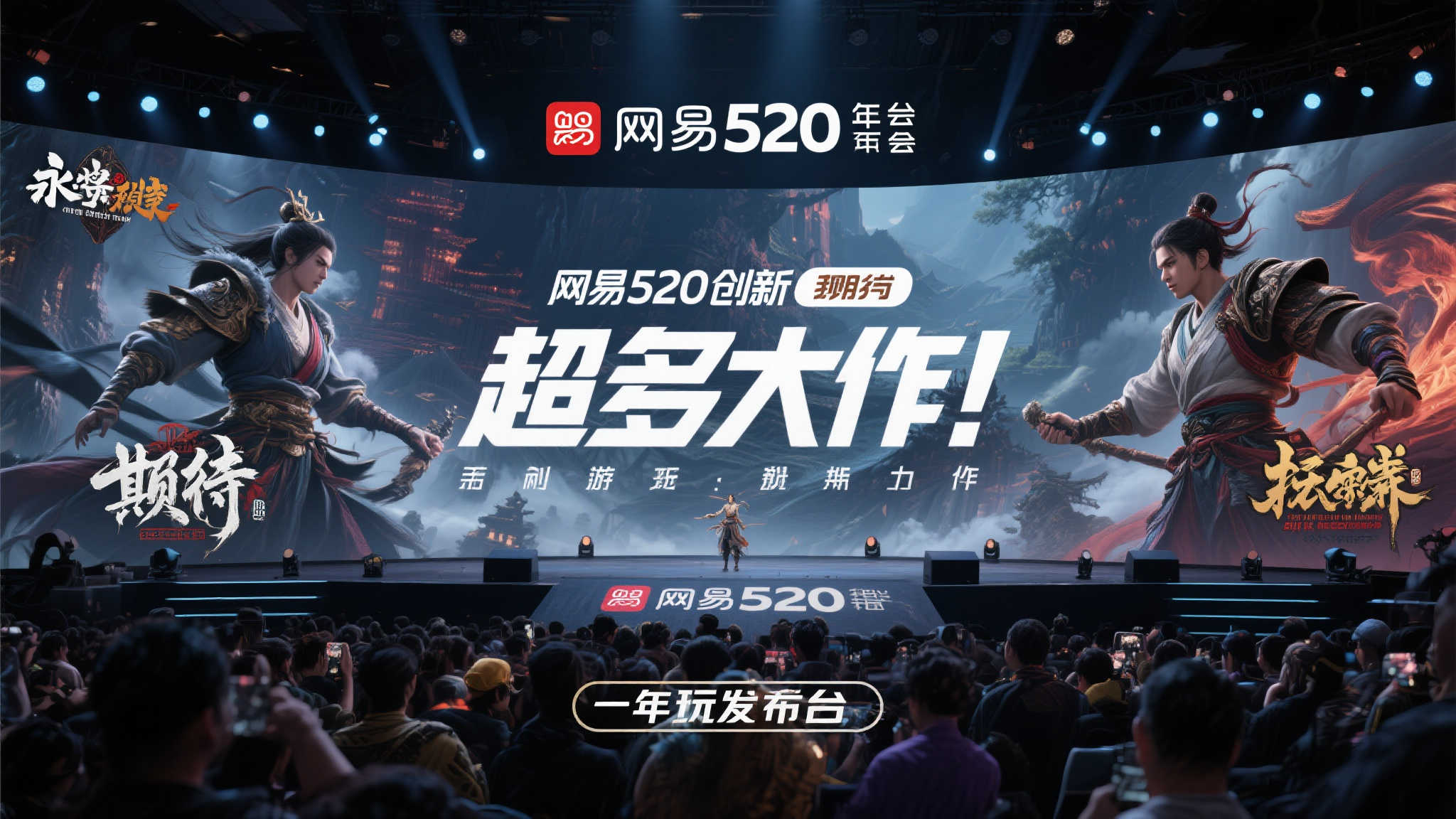 网易520游戏盛会前瞻：众多重磅大作即将揭晓！