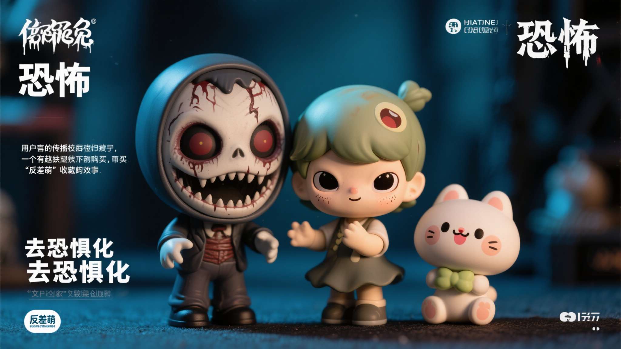 反差感拉满！贞子×兔女郎手办：这谁还怕午夜凶铃？